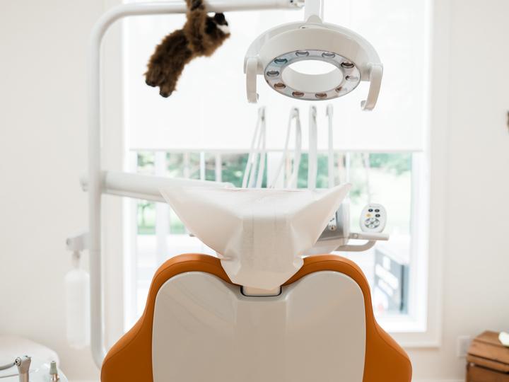 The kids' chair, ready for adventure
